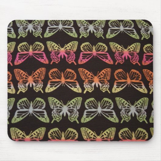 SCHMETTERLINGSMUSTER MOUSEPAD (Vorne)