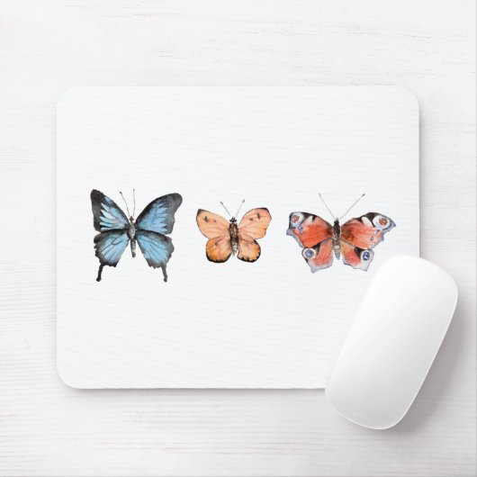 Schmetterlingsmuster Mousepad (Mit Mouse)