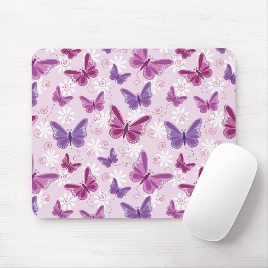 Schmetterlingsmuster Mousepad (Mit Mouse)