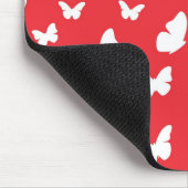 Schmetterlingsmuster Mousepad (Ecke)