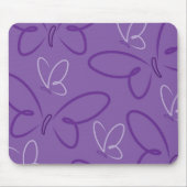 Schmetterlingsmuster Mousepad (Vorne)
