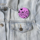 Schmetterlingsmuster, Muster der Schmetterlinge, r Button (Beispiel)
