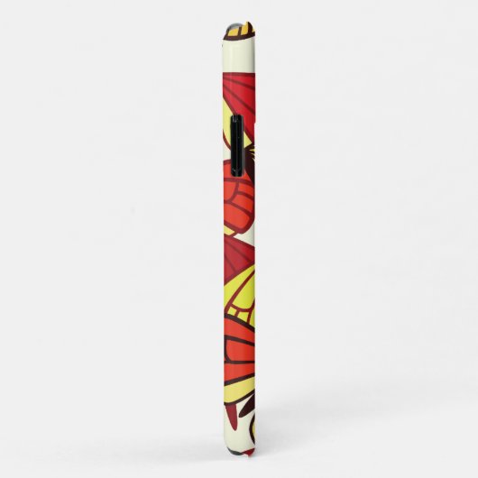 Schmetterlingsmuster, Muster der Schmetterlinge, r Case-Mate iPhone Hülle (Hinten/Rechts)