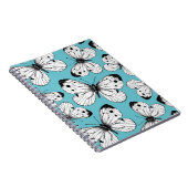 Schmetterlingsmuster Notizblock (Rechte Seite)