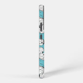 Schmetterlingsmuster Samsung Galaxy Hülle (Rechte Seite)