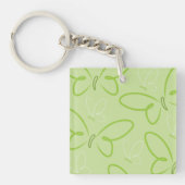 Schmetterlingsmuster Schlüsselanhänger (Vorderseite)