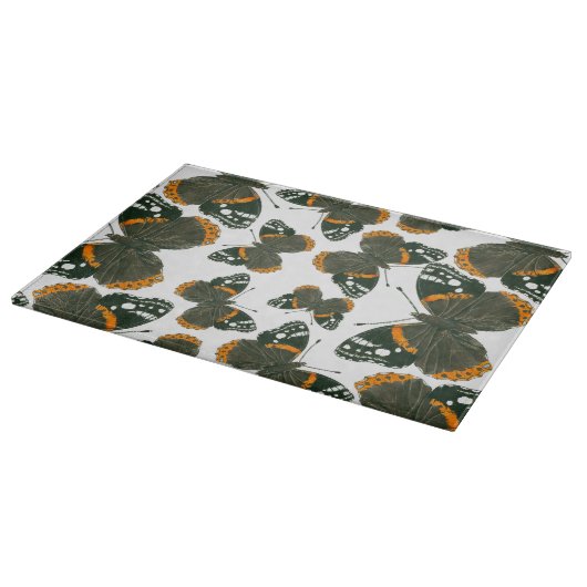 Schmetterlingsmuster Schneidebrett (Ecke)