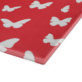 Schmetterlingsmuster Schneidebrett (Ecke)