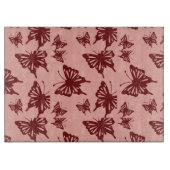 Schmetterlingsmuster Schneidebrett (Vorderseite)