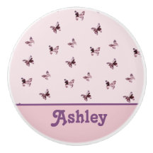 Schmetterlingsmuster Schönes Rosa und Lila Tier