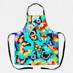 Schmetterlingsmuster Schürze