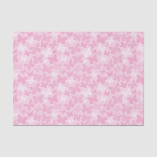 Schmetterlingsmuster Seidenpapier (Vorderseite)