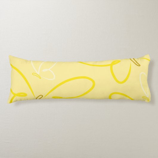 Schmetterlingsmuster Seitenschläferkissen (Vorderseite)