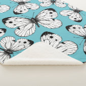 Schmetterlingsmuster Sherpadecke (3/4)