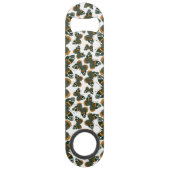 Schmetterlingsmuster Speed Flaschenöffner (Vorderseite)