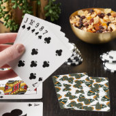 Schmetterlingsmuster Spielkarten (In Situ)