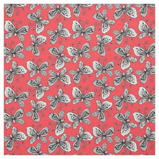 Schmetterlingsmuster Stoff (Muster)