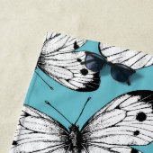 Schmetterlingsmuster Strandtuch (Beispiel)