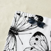 Schmetterlingsmuster Strandtuch (Beispiel)