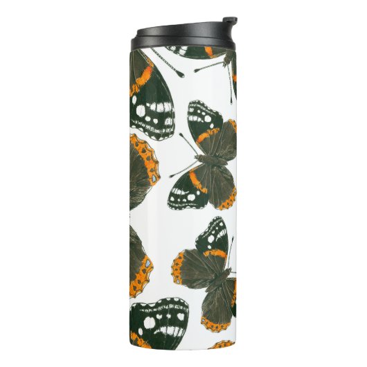 Schmetterlingsmuster Thermosbecher (Nach links gedreht)