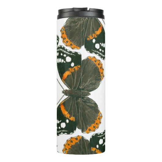 Schmetterlingsmuster Thermosbecher (Rückseite)