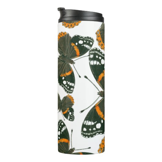 Schmetterlingsmuster Thermosbecher (Nach rechts gedreht)