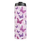 Schmetterlingsmuster Thermosbecher (Vorderseite)