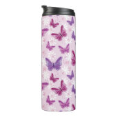 Schmetterlingsmuster Thermosbecher (Nach rechts gedreht)