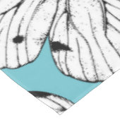 Schmetterlingsmuster Tischdecke (Schrägansicht)