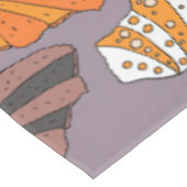 Schmetterlingsmuster Tischdecke (Schrägansicht)