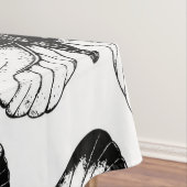 Schmetterlingsmuster Tischdecke (Beispiel)