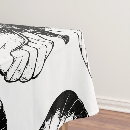 Schmetterlingsmuster Tischdecke (Beispiel)