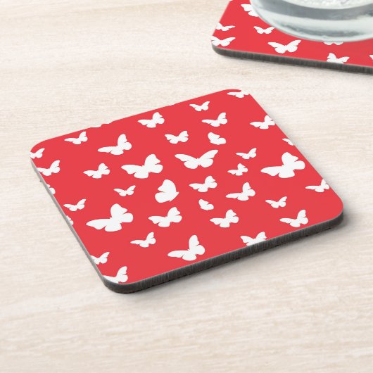 Schmetterlingsmuster Untersetzer (Linke Seite)