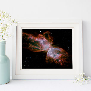 Schmetterlingsnebel 10x8 Weltraumfoto Poster