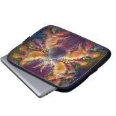 Schmetterlingsnebel Laptopschutzhülle (Vorne Knopf)