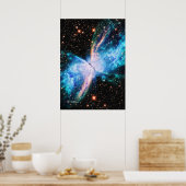 Schmetterlingsnebel NGC 6302 - Plakat (Küche)
