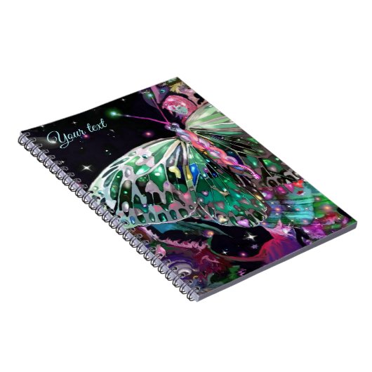 SchmetterlingsNotebook Notizblock (Rechte Seite)