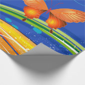 Schmetterlingspapier Art 19 Geschenkpapier (Ecke)