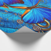 Schmetterlingspapier Art 35 Geschenkpapier (Ecke)