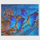 Schmetterlingspapier Art 35 Geschenkpapier (Flach)
