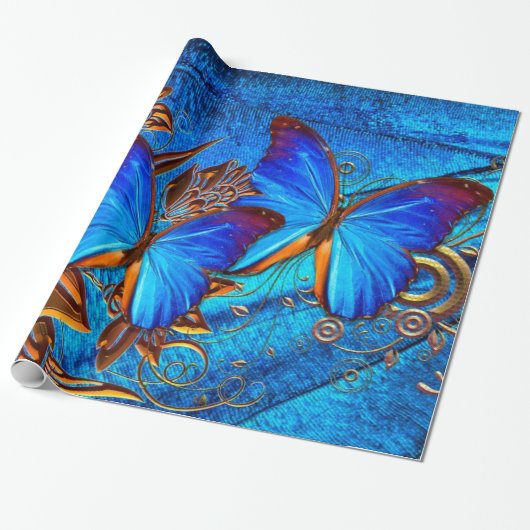 Schmetterlingspapier Art 35 Geschenkpapier (Ungerollt)