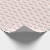Schmetterlingspapier Geschenkpapier (Ecke)