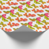Schmetterlingspapier Geschenkpapier (Ecke)