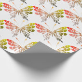 Schmetterlingspapier Geschenkpapier (Ecke)
