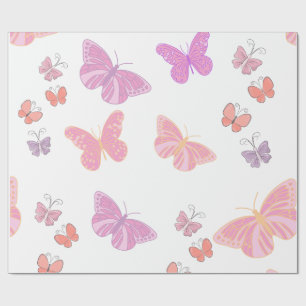 Schmetterlingspapier Geschenkpapier