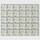 Schmetterlingspapier Geschenkpapier (Flach)