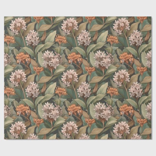 Schmetterlingspapier Geschenkpapier (Flach)