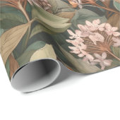 Schmetterlingspapier Geschenkpapier (Rolleneckpunkt)