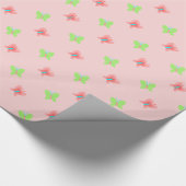 Schmetterlingspapier Geschenkpapier (Ecke)