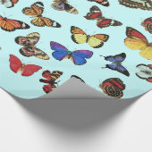 Schmetterlingspapier Geschenkpapier (Ecke)